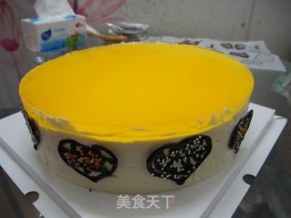 香橙慕斯的做法步骤：12