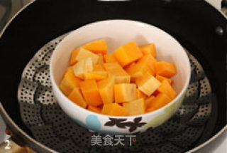 枫糖南瓜羹的做法步骤：2