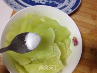凉拌莴笋的做法步骤：2