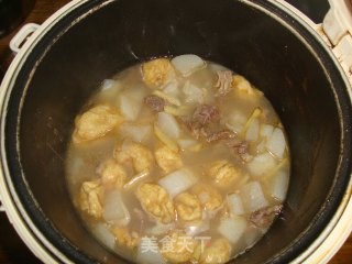 萝卜牛腩汤的做法步骤：6
