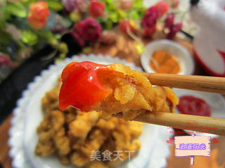 香炸杏鲍菇的做法步骤：8