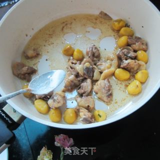 香辣粟子鸡的做法步骤：4