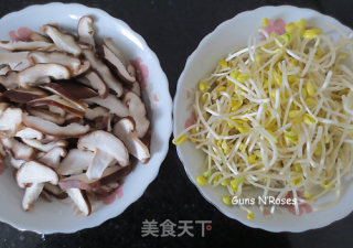 香菇卤面的做法步骤：2