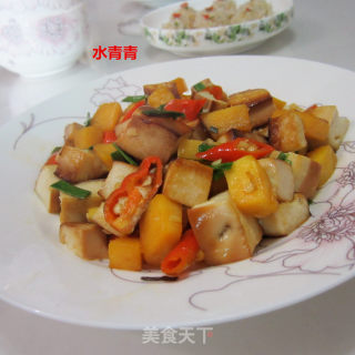 小炒双丁的做法步骤：8