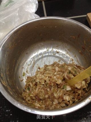 大肉白菜肉包子（爱心满满）的做法步骤：4