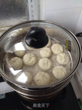 大肉白菜肉包子（爱心满满）的做法步骤：7