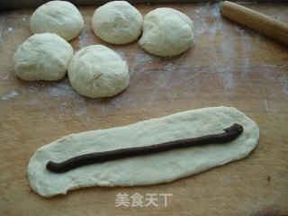 中种豆沙排包的做法步骤：9