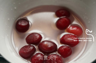 蔓越莓草莓西米果露的做法步骤：8