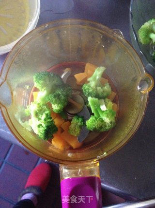 宝宝辅食之西兰花红薯泥的做法步骤：4
