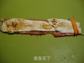 培根杏鲍菇卷的做法步骤：6