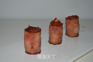 培根杏鲍菇卷的做法步骤：12
