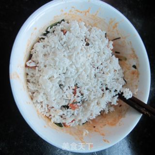 葱香猪肉糯米粽粑的做法步骤：6
