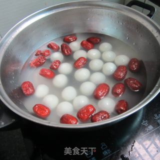 蜂蜜红枣汤圆的做法步骤：6