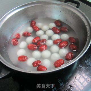 蜂蜜红枣汤圆的做法步骤：7