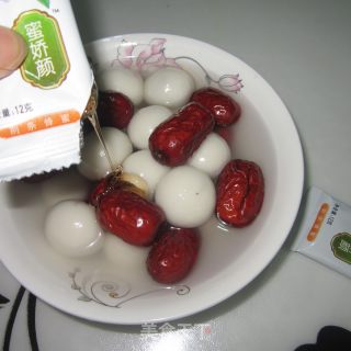 蜂蜜红枣汤圆的做法步骤：8