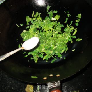 鱼香芹菜蛋的做法步骤：4