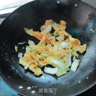 白菜炒蛋的做法步骤：9
