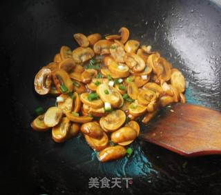 红烧口蘑--简易版的做法步骤：8