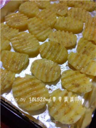 私房菜：黑椒土豆片的做法步骤：6