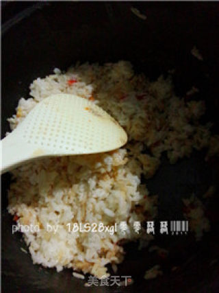 简易版：时蔬炒饭的做法步骤：3