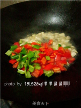 简易版：时蔬炒饭的做法步骤：6