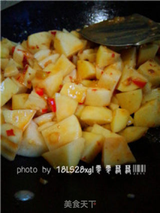 泡椒版：土豆烧肉的做法步骤：9