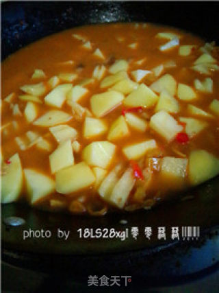 泡椒版：土豆烧肉的做法步骤：10