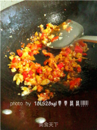 泡椒肉末鸭血的做法步骤：9