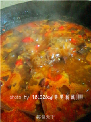 泡椒肉末鸭血的做法步骤：12