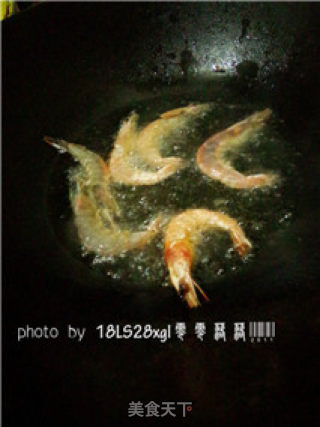 私房菜：番茄虾的做法步骤：4