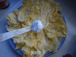 武昌鱼蒸黄金白菜的做法步骤：4