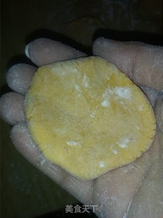 地瓜饼的做法步骤：8