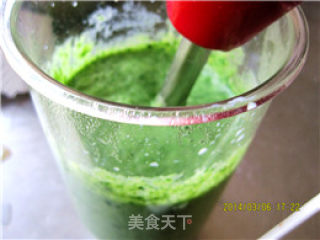 宝宝营养餐------山药菠菜糊的做法步骤：6
