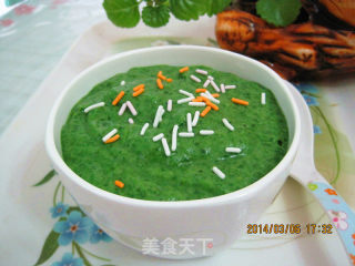 宝宝营养餐------山药菠菜糊的做法步骤：7