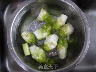 清炒儿菜的做法步骤：2