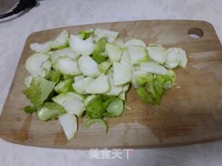 清炒儿菜的做法步骤：3