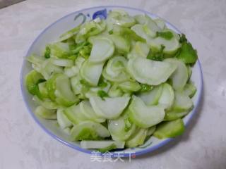 清炒儿菜的做法步骤：7