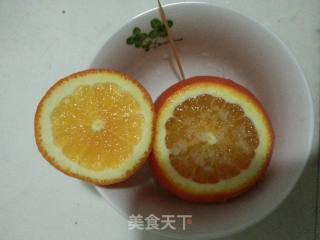 水蒸橙子的做法步骤：3