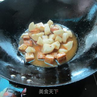 豆腐煮白萝卜的做法步骤：5