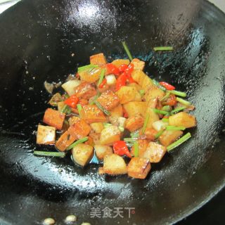 豆腐煮白萝卜的做法步骤：8