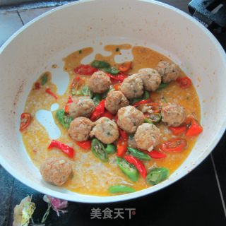 辣炒丸子的做法步骤：8