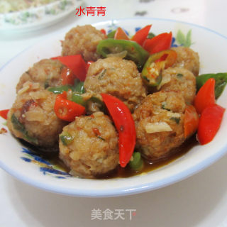 辣炒丸子的做法步骤：9