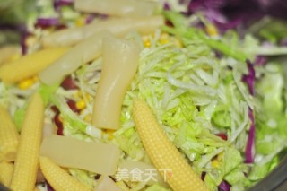 蒜香鸡翅配沙拉的做法步骤：7