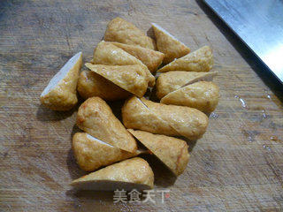 西兰花炒甜不辣的做法步骤：3