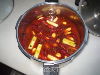 秘制火锅鸡的做法步骤：6
