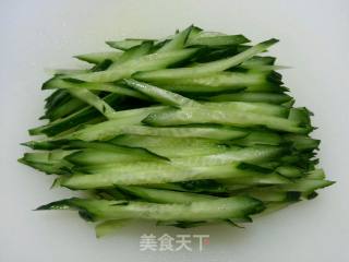 凉拌蕨根粉的做法步骤：3