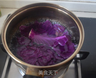 五彩花花面片的做法步骤：2