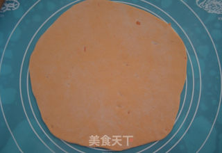 五彩花花面片的做法步骤：5