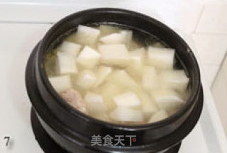 白萝卜枸杞排骨汤的做法步骤：7