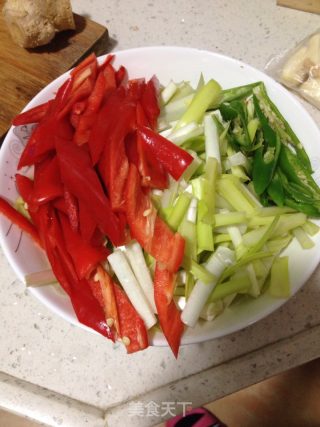 韭黄炒牛肉的做法步骤：6